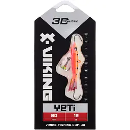 Балансир Viking Fishing Yeti Ice Jig 60mm 16.0g #15 Pink Moon - мініатюра 2