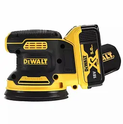 Акумуляторна ексцентрикова шліфувальна машина DeWalt з АКБ та ЗП DCW210P2 - мініатюра 2