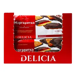 Печиво Delicia Маргаритка зі смаком малини здобне 150 г (804854) - мініатюра 3