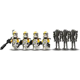 Конструктор LEGO Star Wars Бойовий загін бійців-клонів 327-го галактичного корпусу 258 деталей (75431) - мініатюра 6