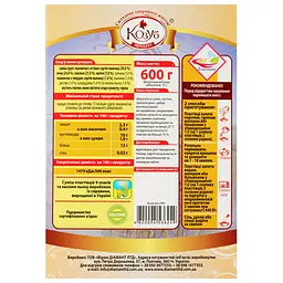 Пластівці Козуб продукт 9 злаків+льон 600 г - мініатюра 2