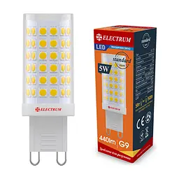 Лампочка Electrum 5W Cer LC-15 G9 4000K (A-LC-1898) - мініатюра 2