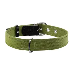 Нашийник для собак бавовняна тасьма CoLLaR Брезент (ширина 35мм довжина 51-63см) - мініатюра 2