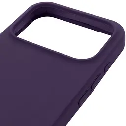 Чохол Epik Silk Full Protective (AA) NO LOGO для Apple iPhone 17 Pro / 18 Pro (6.3") Фіолетовий / Elderberry - мініатюра 4