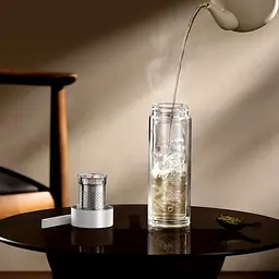 Термос MiJia Double Layer Glass Pearl White [MJBLB01PL] [118924] - мініатюра 2