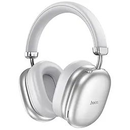 Накладні бездротові навушники Hoco W35 Max Auspicious ANC Silver