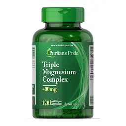 Тройной комплекс магния Triple Magnesium Complex 400 mg 120 капс