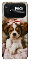 TPU чохол Demsky Sleepy spaniel для Xiaomi Poco C40