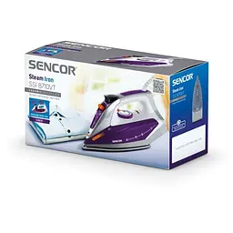 Праска Sencor 2400Вт 200мл, паровий удар -120гр, постійна пара - 25гр, Anti-calc, керамічна підошва teh0016206 - мініатюра 5