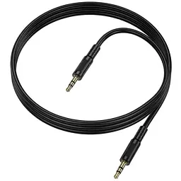 Аудіо кабель Aux Borofone BL25 Nice (1m) Black - мініатюра 6
