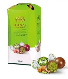 Дубайські шоколадні цукерки Bolci Dubajské pralinky Twist 120г - мініатюра 2