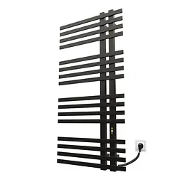 Електрична рушникосушарка Kosser Браш1200x600 ER ДБ03ER, Чорний матовий, Праве