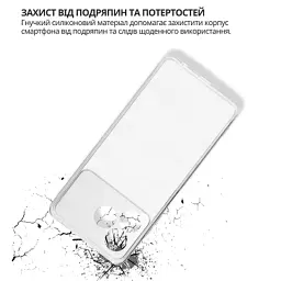 Чохол до мобільного телефона BeCover silicone ZTE Blade A36 / Nubia A36 Transparent (714908) - мініатюра 5