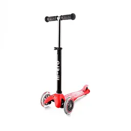 Самокат Micro Mini2go Deluxe Plus червоний (MMD032) - мініатюра 12
