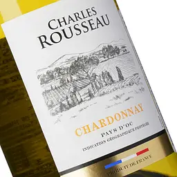 Вино Chateau Rousseau Chardonnay біле сухе 13% 0.75 л - мініатюра 5