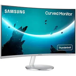 Монітор 27" Samsung C27F591F (LC27F591FDIXCI) - Сlass B "Б/В" - мініатюра 2