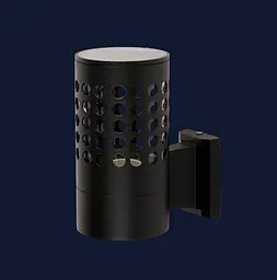 Бра настінне Levistella 923LYH01-1 BK, E27, 60W, чорний метал+скло, сучасний стиль для вулиці - мініатюра 2