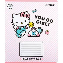 Набір зошитів Kite Hello Kitty А5 в лінійку 12 аркушів 25 шт. (HK22-234) - мініатюра 4