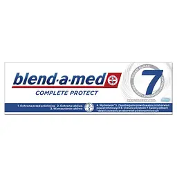 Зубна паста Blend-a-med Complete Protect 7 Кришталева білизна 75 мл - мініатюра 3