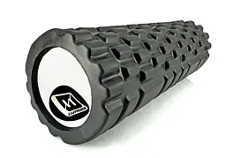 Масажний ролер EasyFit Grid Roller Mini 30 см чорний (EF-2017-BK)