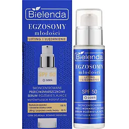 Денна сироватка для обличчя Bielenda Exosomes of Youth Concentrated Anti-Wrinkle Serum SPF 50 30 мл
