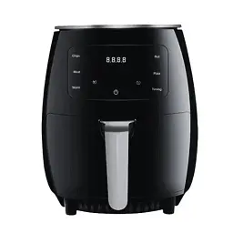 Фритюрниця електрична безмасляна. Аеро-фрітюрниця на 6 л Zepline ZP-085 3000W LED дисплей - мініатюра 4