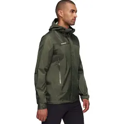 Куртка Mammut Microlayer 2.0 HS Hooded Jacket M L Dark marsh - мініатюра 3