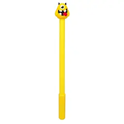 Дитяча гелева ручка "Horror" A082(Yellow) синій, 16,5 см