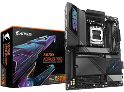 Материнська плата Gigabyte X870E AORUS PRO (X870E AORUS PRO) (Socket AM5, AMD X870E, ATX) - мініатюра 5