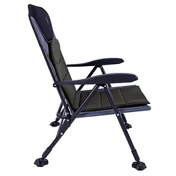Розкладне крісло Bo-Camp Pike Black/Grey/Green (1204110), темно-зелене - мініатюра 5