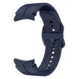 Ремінець силіконовий BeWatch NEO для Samsung Galaxy Watch 4/5/6 20 мм Темно-синій (101neo10) - мініатюра 3