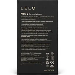 Віброкуля Lelo Mia 3 Black - мініатюра 10