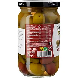 Оливки Bernal Коктейль з оливок з корнішоном та цибулею 300 г - мініатюра 2