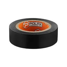Ізоляційна стрічка ПВХ Polax чорна 10 м (101-081) - мініатюра 3