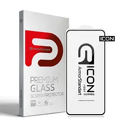 Захисне скло для Xiaomi Redmi 10/10 (2022), Icon, 2.5D загартоване скло, повне проклеювання, глянсове, удароміцне, з олеофобним покриттям, сумісне з чохлами, міцність 9H, проста установка, ArmorStandart (ARM59794)