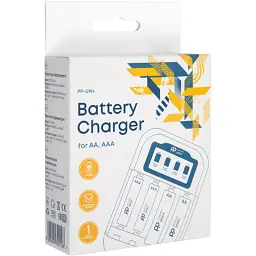 Зарядний пристрій для акумуляторів PowerPlant PP-UN4 (AA, AAA / input microUSB DC 5V/2A) (PP-UN4) - мініатюра 5