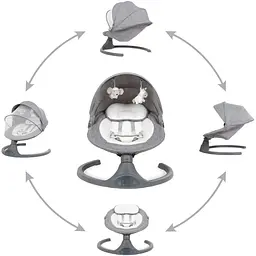 Заколисуючий центр Kidwell Luxi Dark Melange - мініатюра 6
