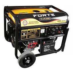 Генератор двухпаливний Forte FG LPG-6500E - мініатюра 5