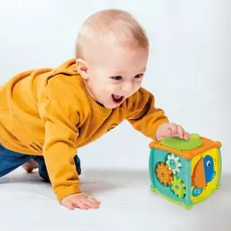 Іграшка розвиваюча Baby Clementoni Peekaboo Activity Cube (17672) - мініатюра 6