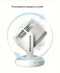 Міні вентилятор настільний портативний Mini Fan VU-05/FS-25 • Компактний вентилятор для дому, офісу, робочого столу та поїздок в асортименті - мініатюра 5