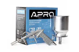 Пневматичний піскоструминний пістолет Apro 750 мл - мініатюра 3