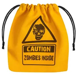Мішечок для кубиків Q-Workshop Zombie Yellow & black Dice Bag (BZOM101)