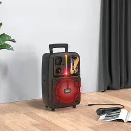 Портативна бездротова Bluetooth-колонка HOCO BS37 Dancer Outdoor акустична система з мікрофоном - мініатюра 5