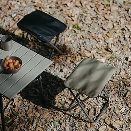 Стілець складаний Naturehike CNK2550JJ011, алюміній, чорний - мініатюра 4