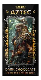 Шоколад чорний Lorizio з перцем чилі "AZTEC" 100 г