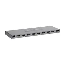 Розгалужувач відеосигналу HDMI 1x8 4K Dtech DT-7148B(MS) (74-00142) - мініатюра 2