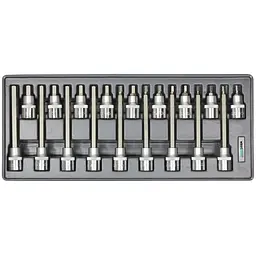 Набір головок зі вставкою Hex Whirlpower 1/2" 5-19 мм (18 шт)