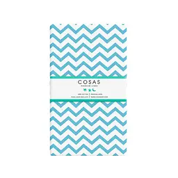 Набір простирадло на резинці Cosas B&G Zigzag 60х120х12 см (SetSheet_ZigBlue_ZigGrey_120x60) - мініатюра 2