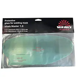 Комплект захисного скла для маски зварювальника Vitals Master 1.0 (177323)
