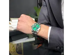 Чоловічий наручний годинник PD-1661 Silver-Green Pagani Design acs0031147 - мініатюра 11